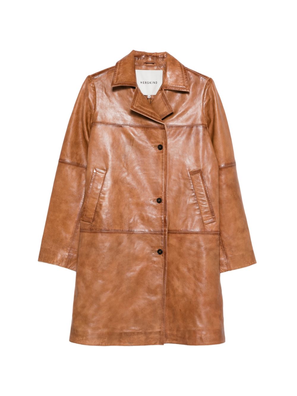 HERSKIND Coats Leather Brown HERSKIND