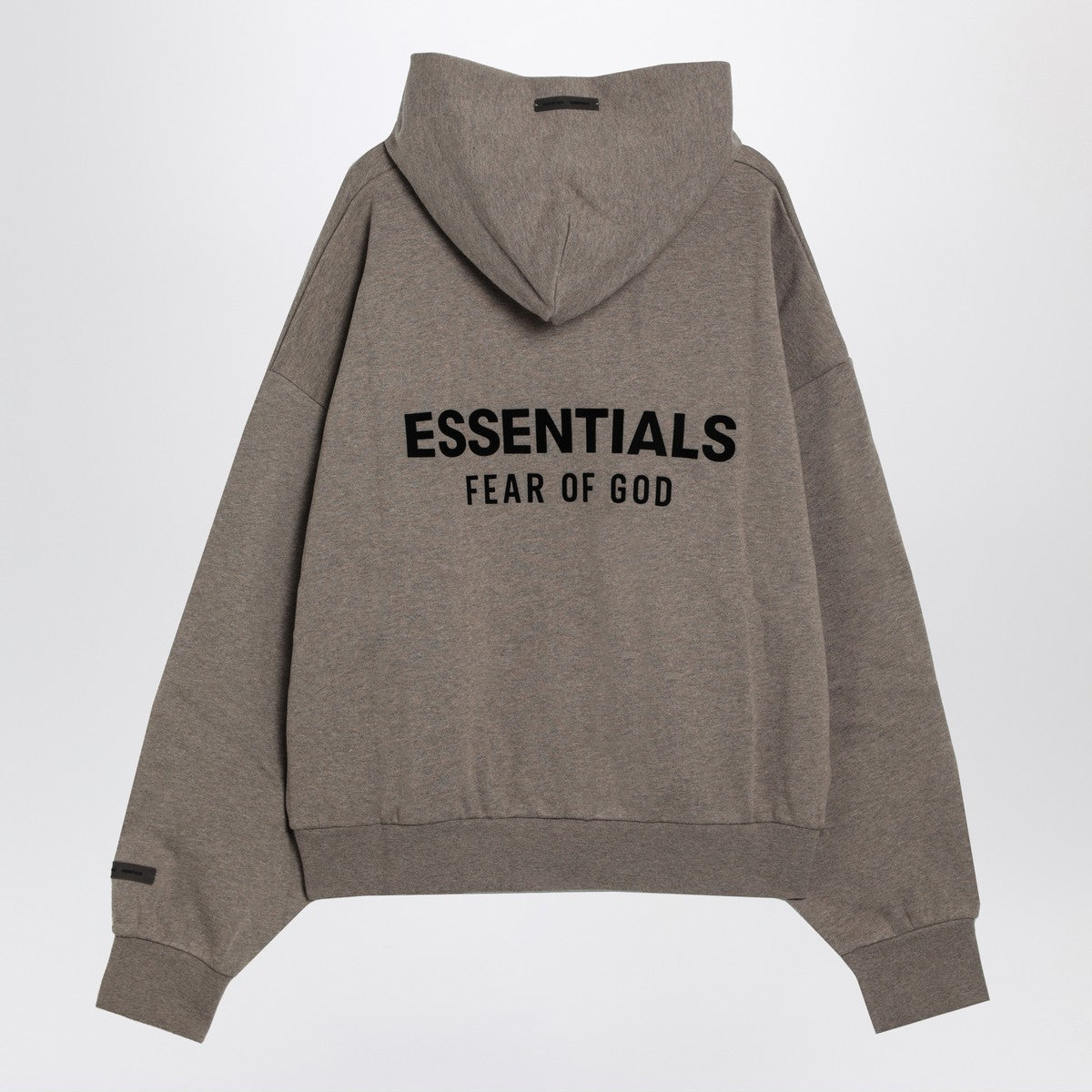Fear of God Essentials Grey fleece cotton sweatshirt with logo Fear of God Essentials