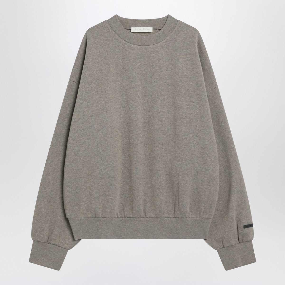 Fear of God Essentials Grey brushed cotton sweatshirt Fear of God Essentials