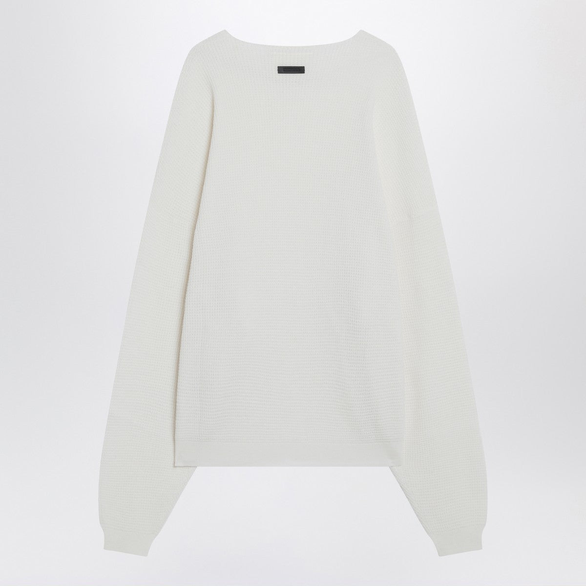 Fear of God Essentials Cloud white nylon-blend sweater