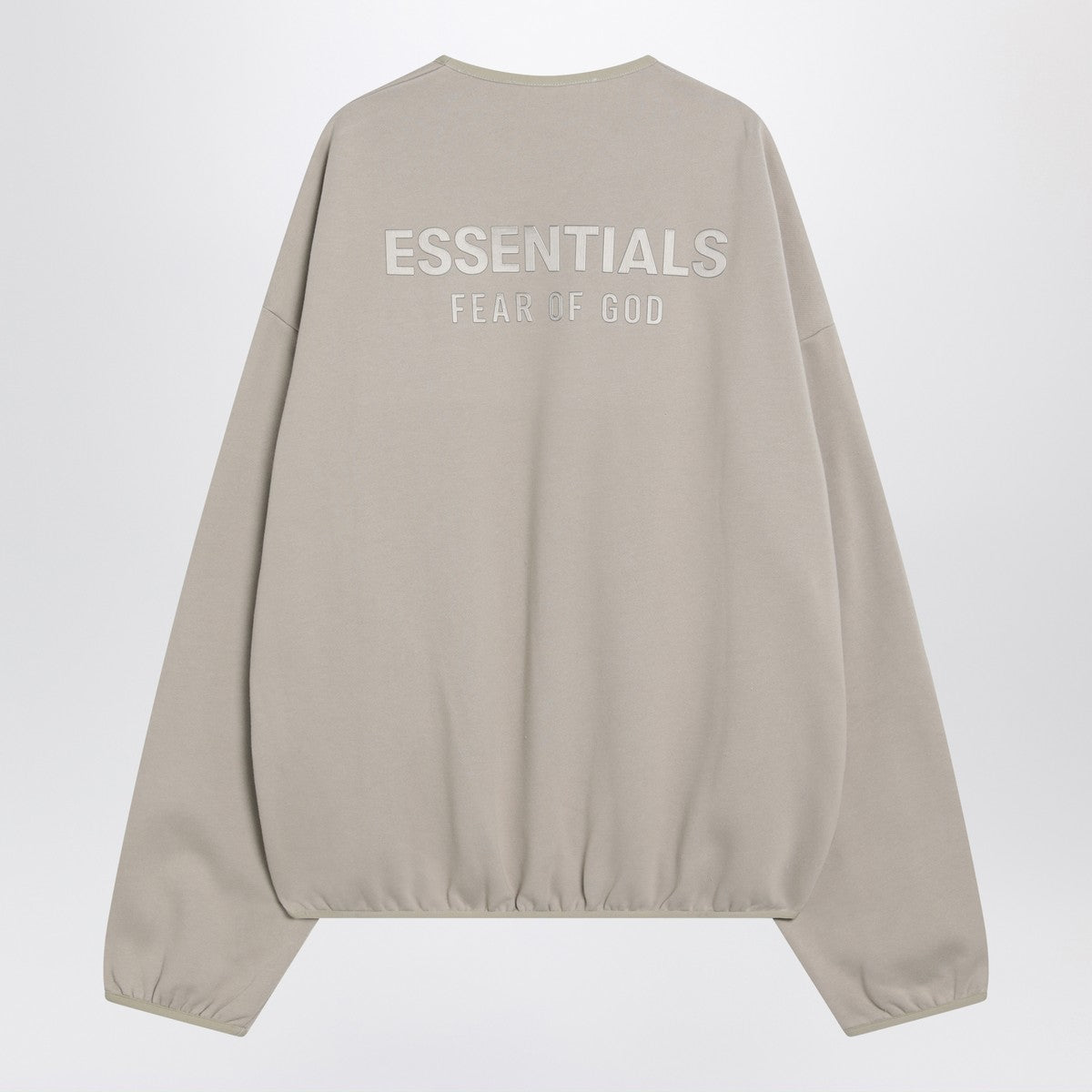 Fear of God Essentials Greige brushed cotton sweatshirt Fear of God Essentials