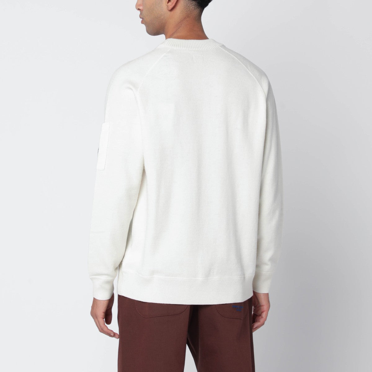 C.P. Company White wool and cotton sweater C.P. Company