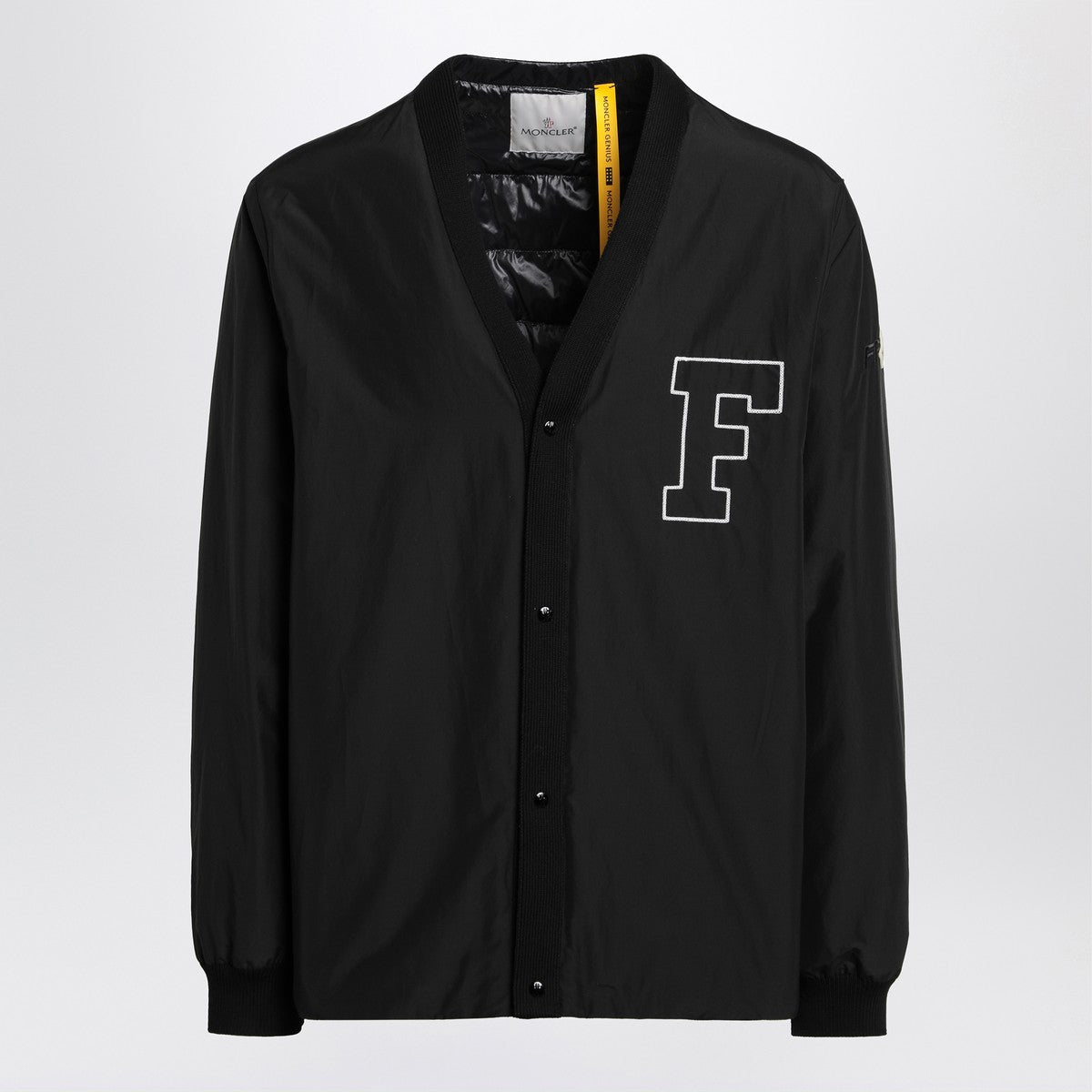 Moncler X FRGMT Anise black jacket in cotton and nylon Moncler X FRGMT