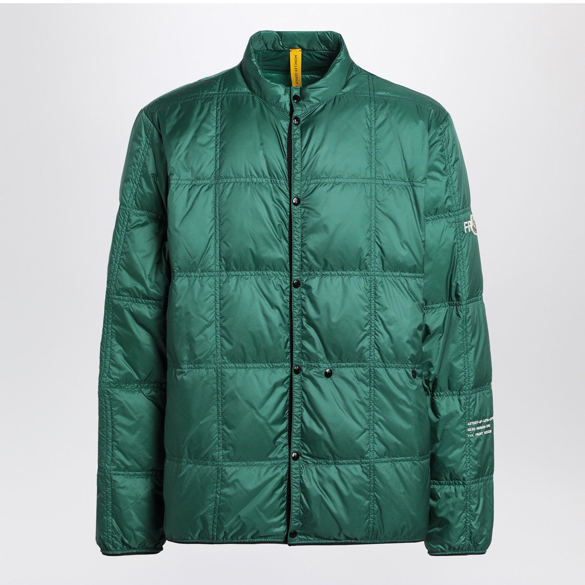 Moncler X FRGMT Jayel green jacket in nylon Moncler X FRGMT