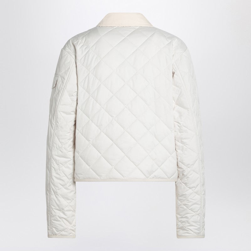 Moncler Chitre quilted ivory jacket Moncler