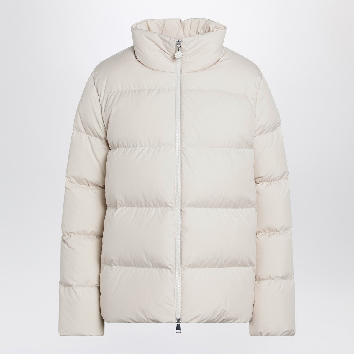 Moncler Short light beige Mauzun down jacket Moncler