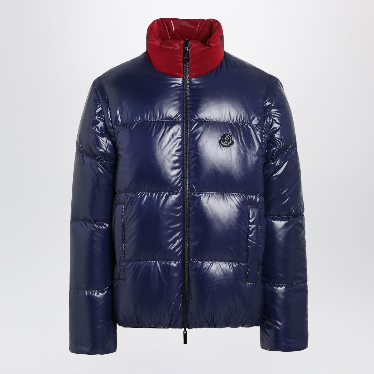 Moncler X A$AP Rocky Reversible and convertible red/blue Throttle down jacket Moncler X A$AP Rocky