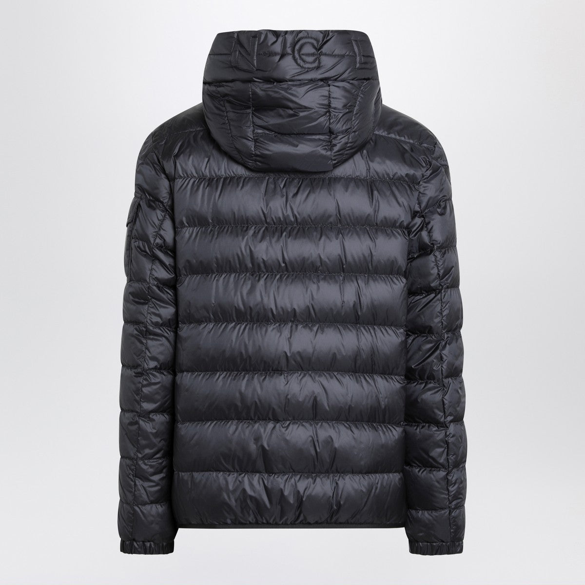 Moncler Short blue zip-up puffer Moncler