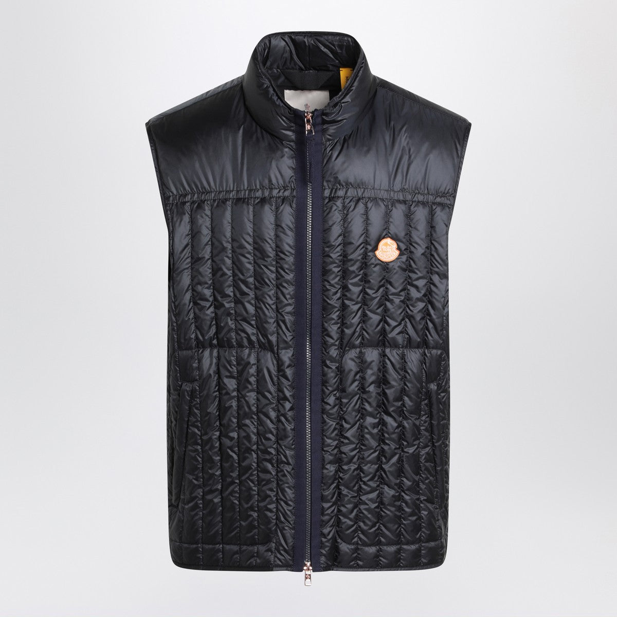 Moncler Genius Tangerine padded vest in blue nylon Moncler Genius