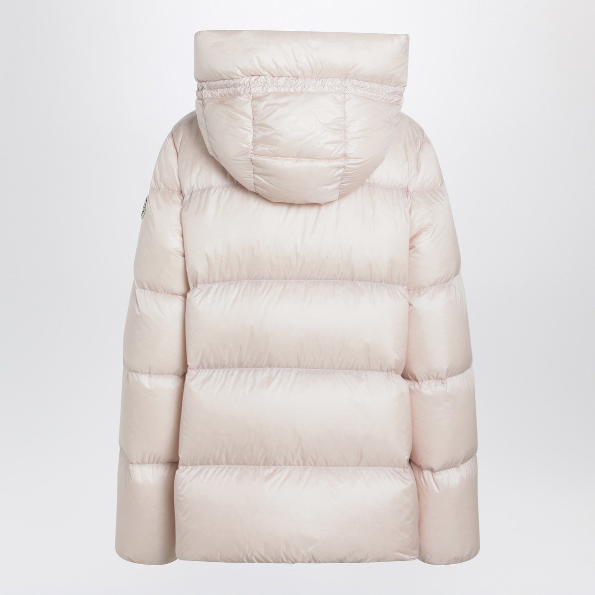 Moncler Light pink zip-up down jacket Moncler