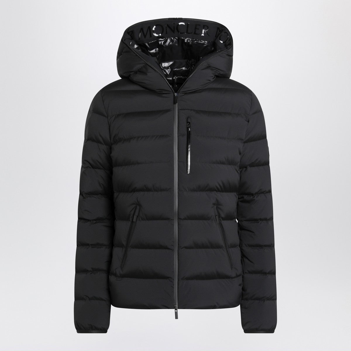 Moncler Black Herbe hooded puffer jacket Moncler