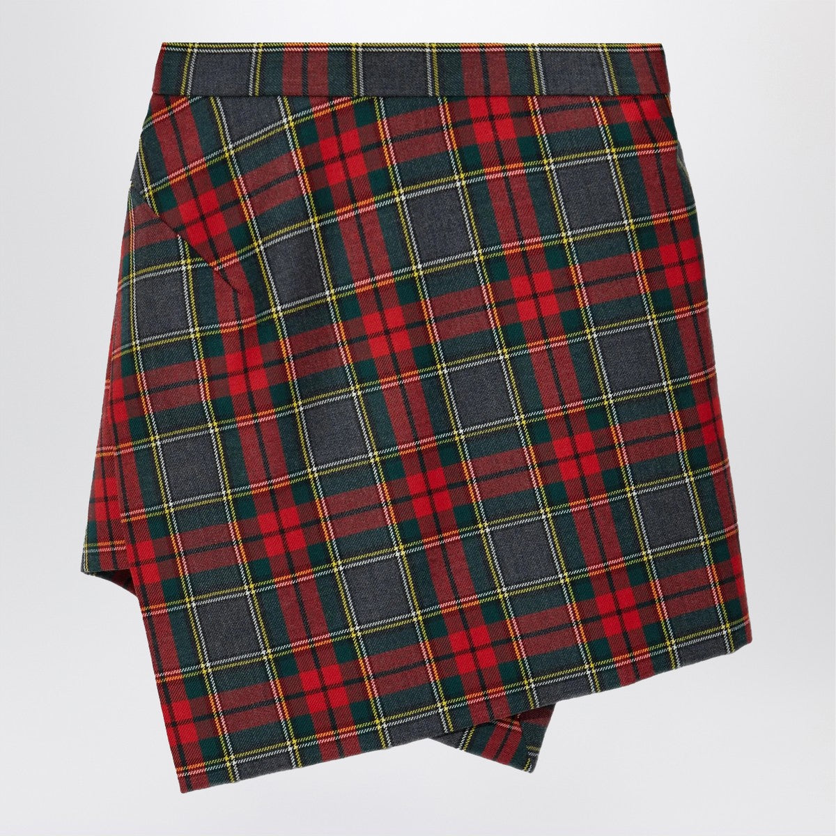Vivienne Westwood Wool mini skirt with tartan pattern Vivienne Westwood
