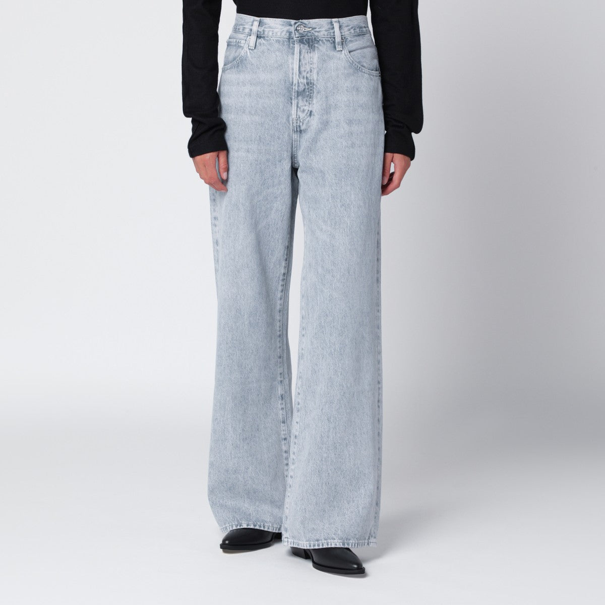 Frame Light grey The Loose jeans Frame