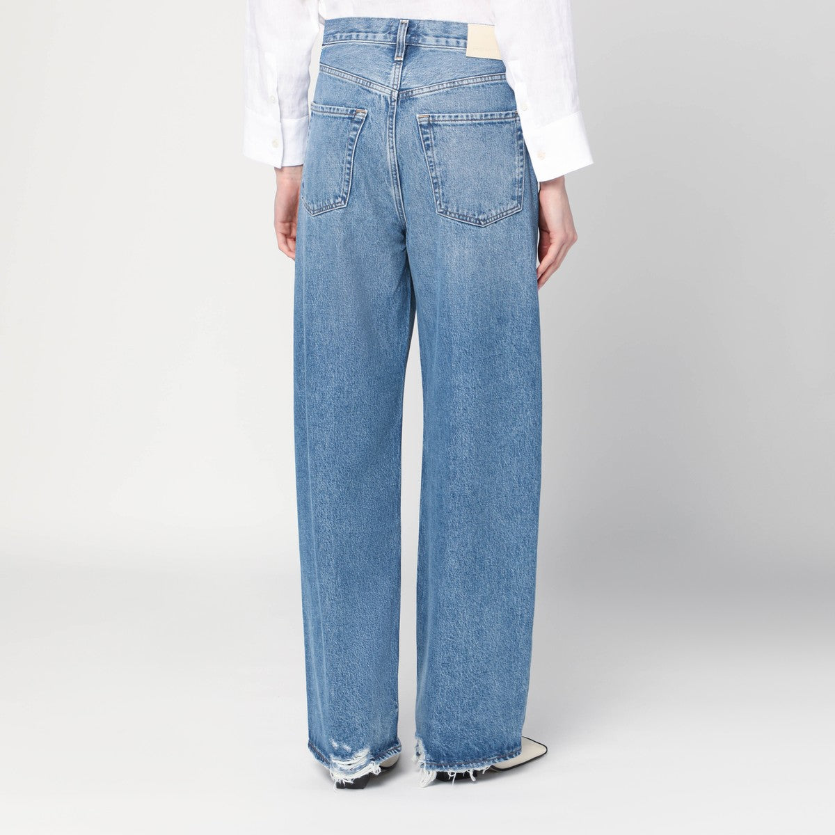 Citizens of Humanity Ayla Baggy blue ripped jeans Citizens of Humanity