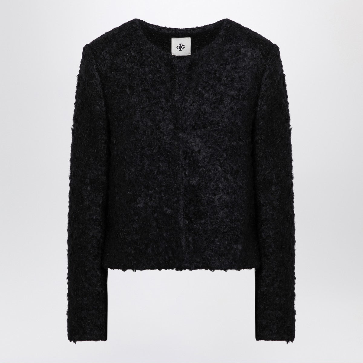 the garment Recycled wool blend black Vienna jacket the garment