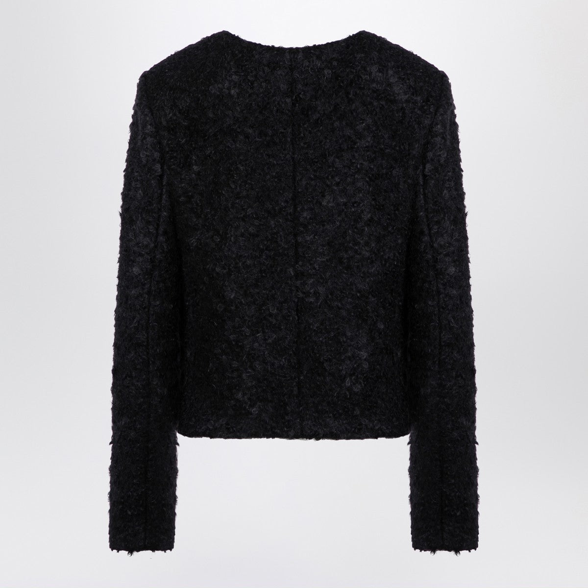 the garment Recycled wool blend black Vienna jacket the garment