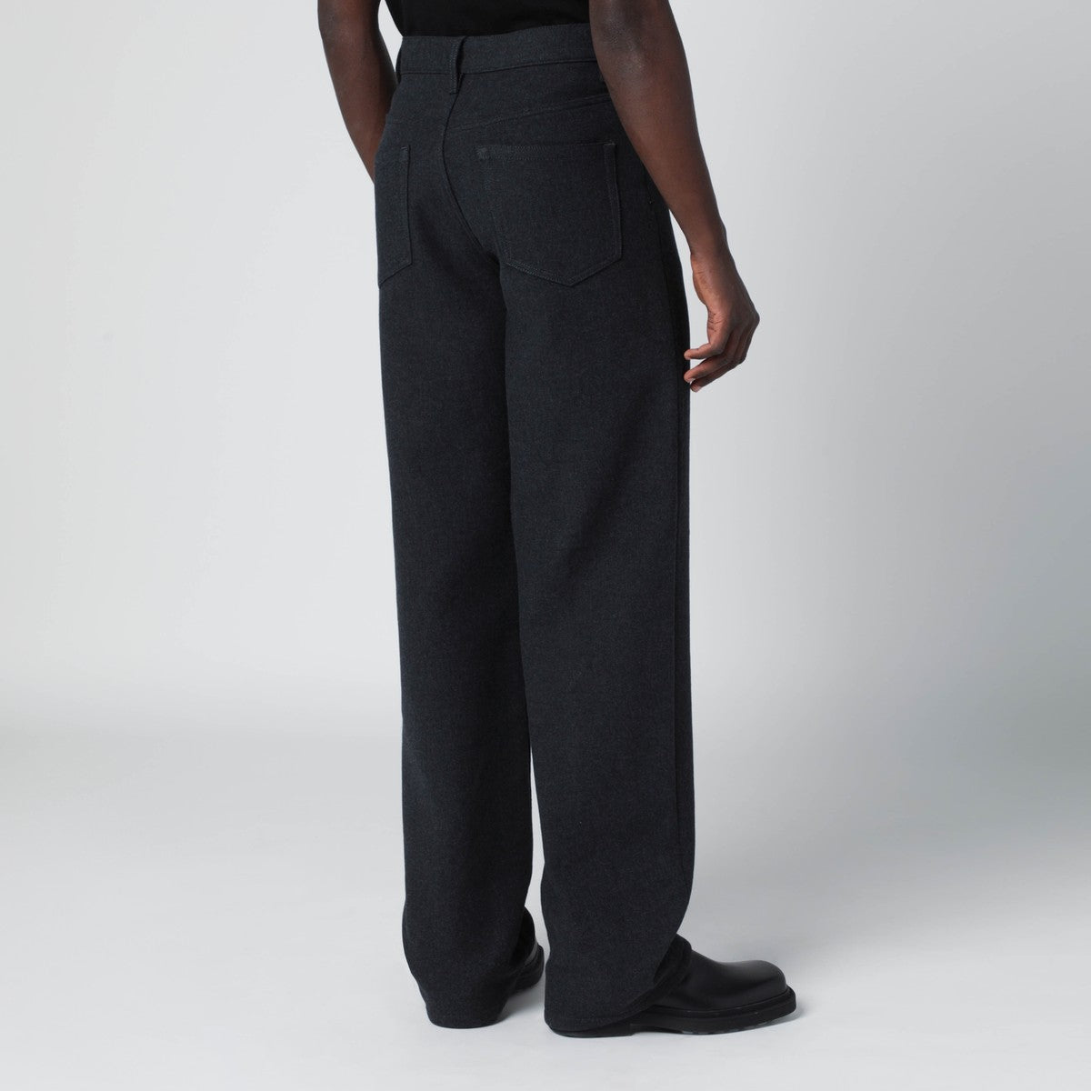 Dries Van Noten Dark grey straight leg jeans Dries Van Noten