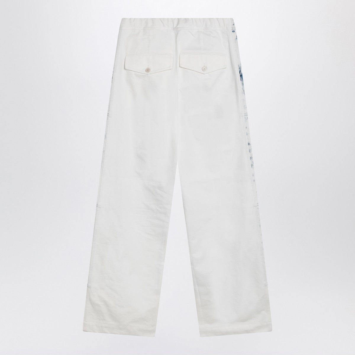 Dries Van Noten Light blue jeans with drawstring Dries Van Noten