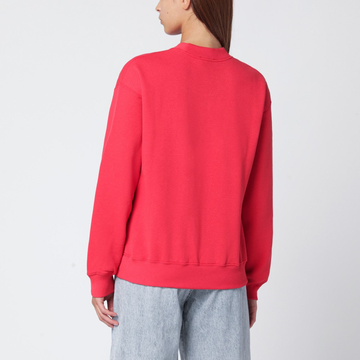 Polo Ralph Lauren Orange-red cotton-blend sweatshirt Polo Ralph Lauren