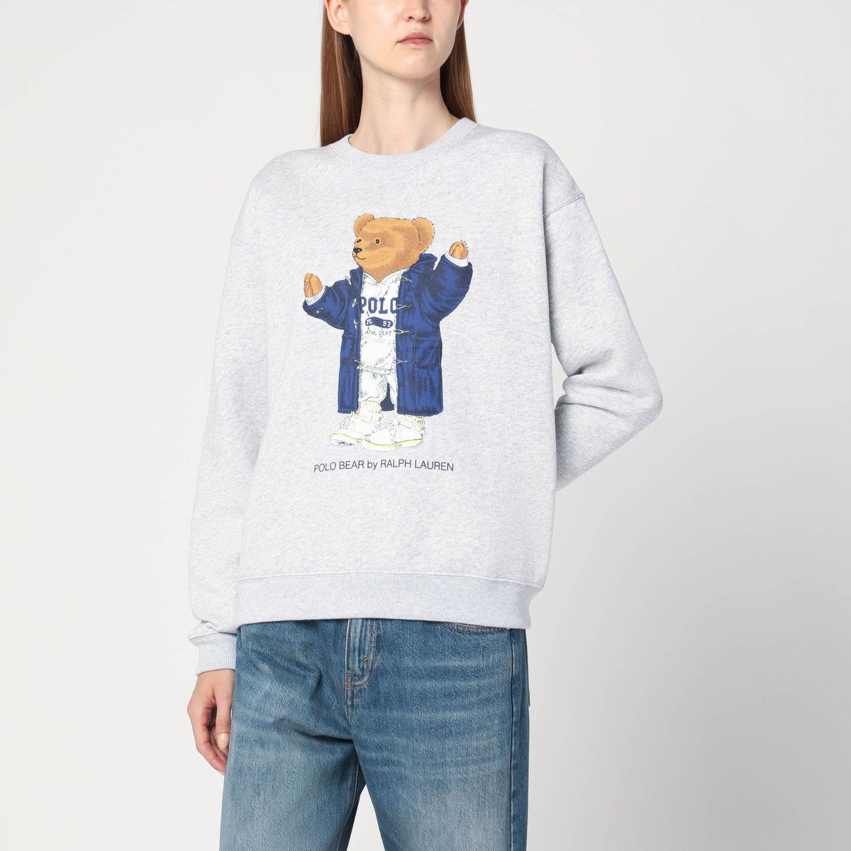 Polo Ralph Lauren Light grey Polo Bear sweatshirt Polo Ralph Lauren