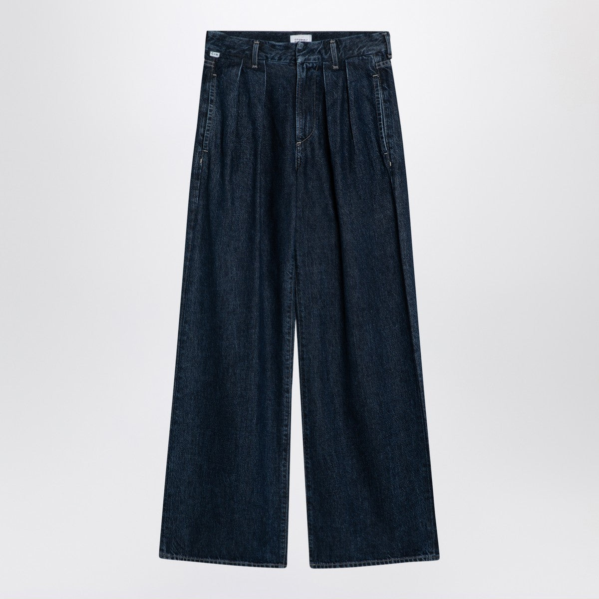 Citizens of Humanity Dark wide jeans with pleats Citizens of Humanity