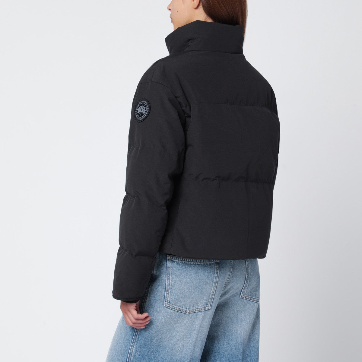 Canada Goose Black cropped jacket Grandview Black Label Canada Goose