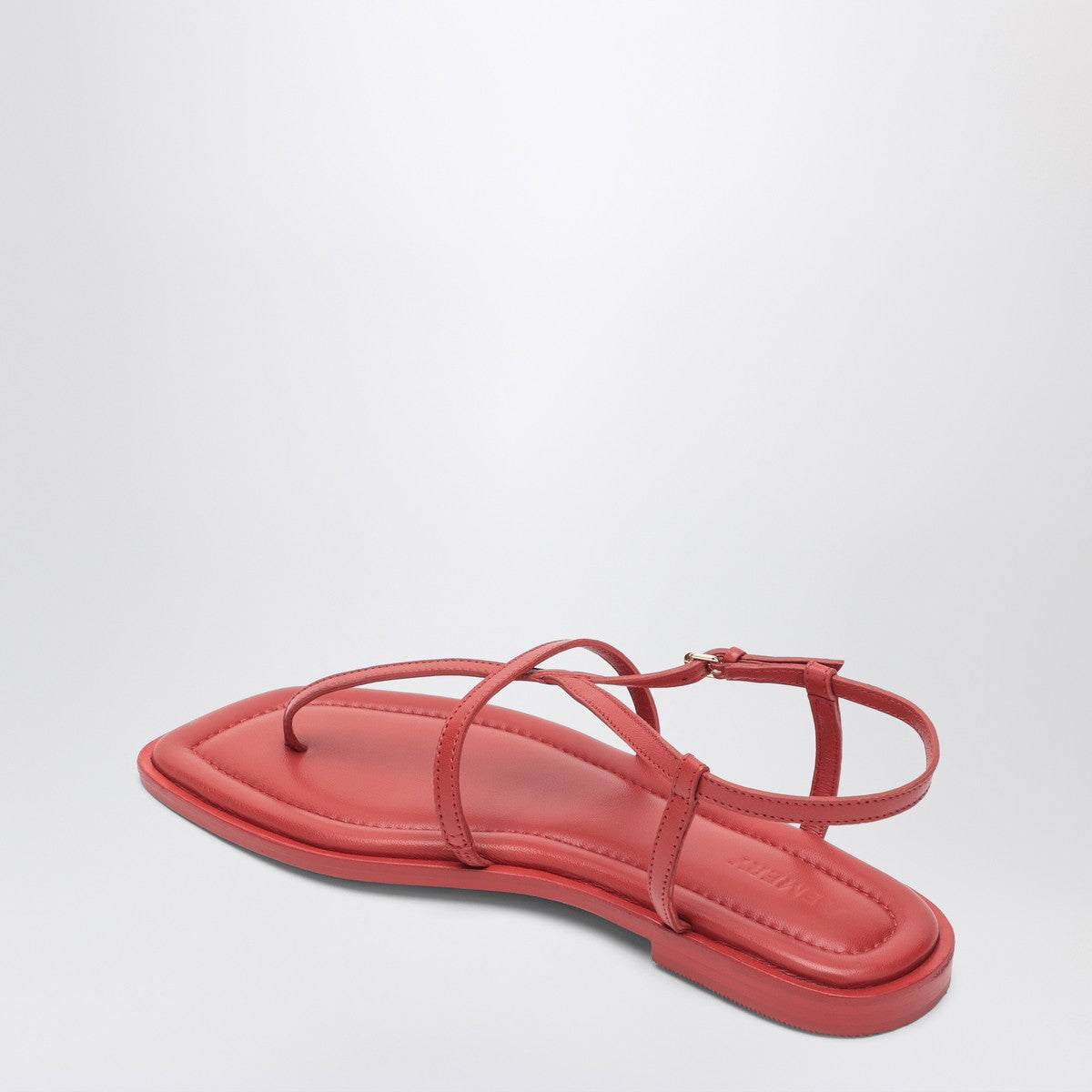 A.EMERY The Remly Sandals cherry-coloured in leather A.EMERY