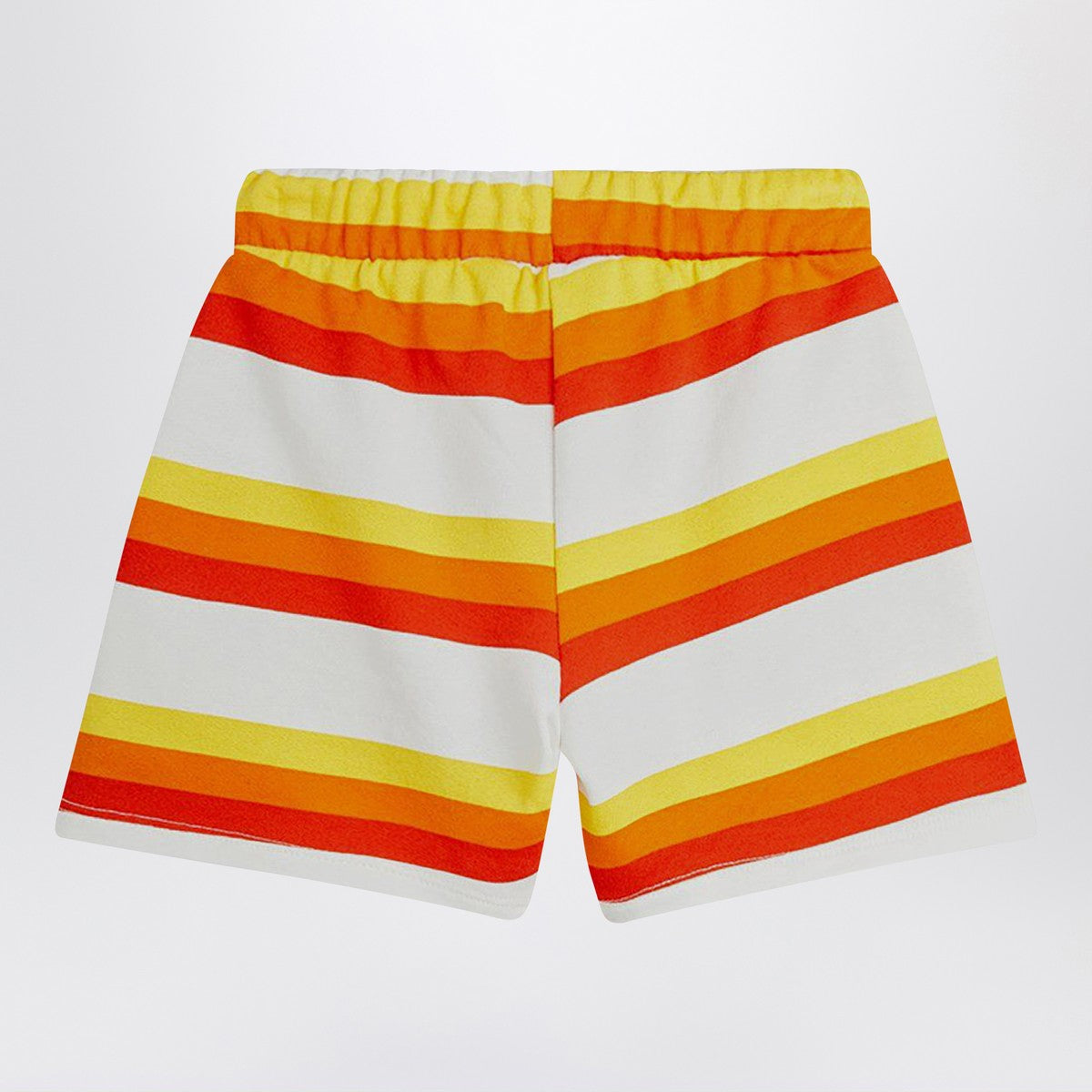 Mini Rodini Short yellow/orange/red striped Mini Rodini