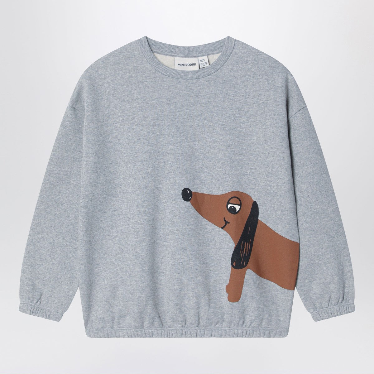 Mini Rodini Grey organic cotton sweatshirt Mini Rodini