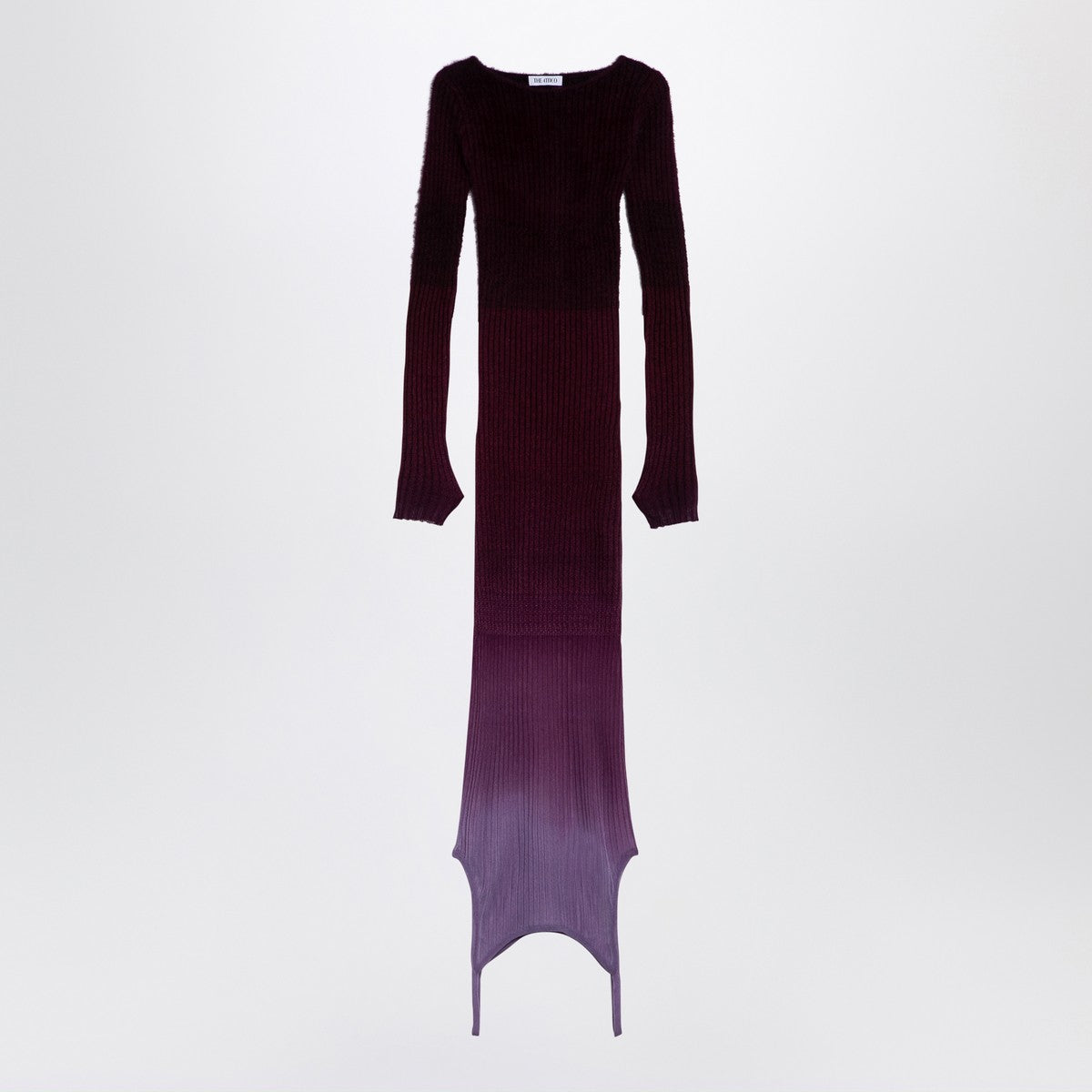 The Attico Purple/burgundy convertible dress in nylon blend The Attico