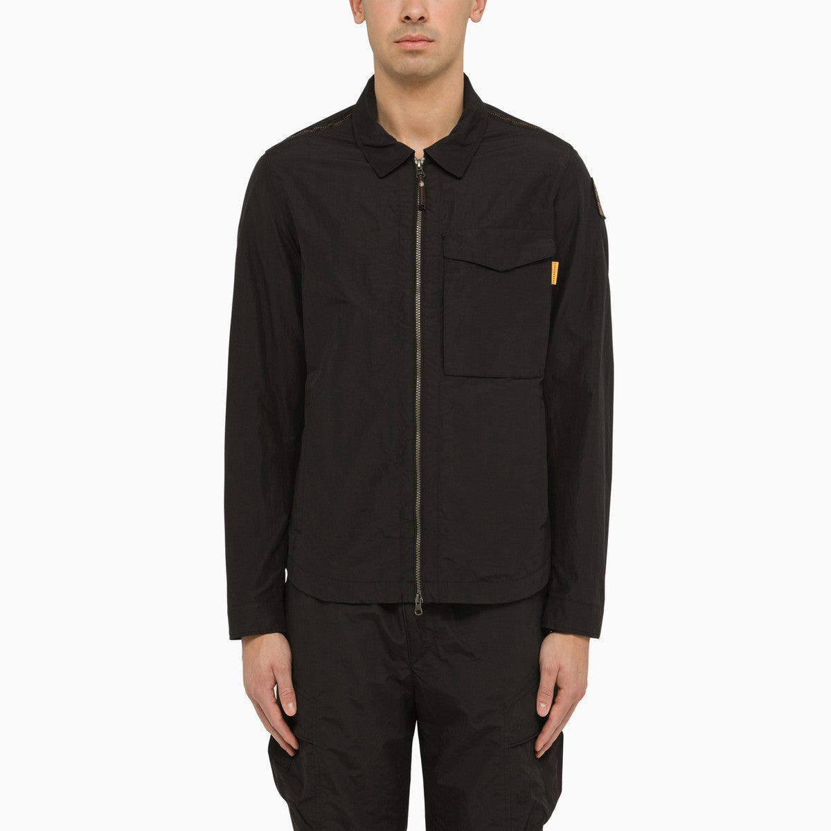 Parajumpers Black nylon and cotton Rayner jacket Parajumpers