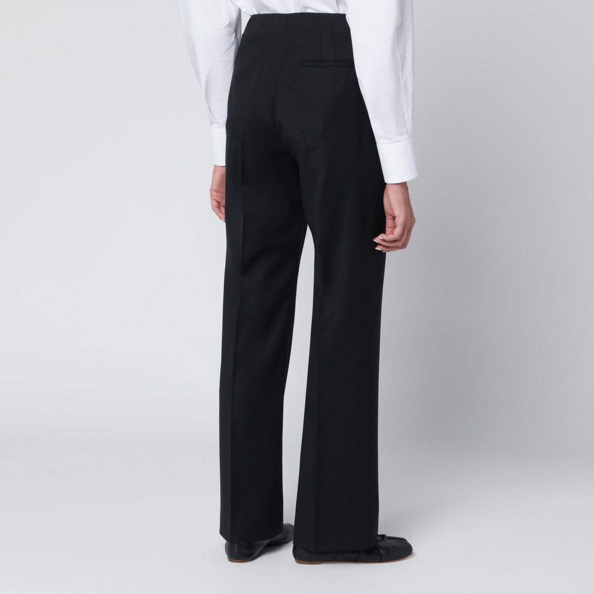 MKDT Studio Black Priska trousers in wool