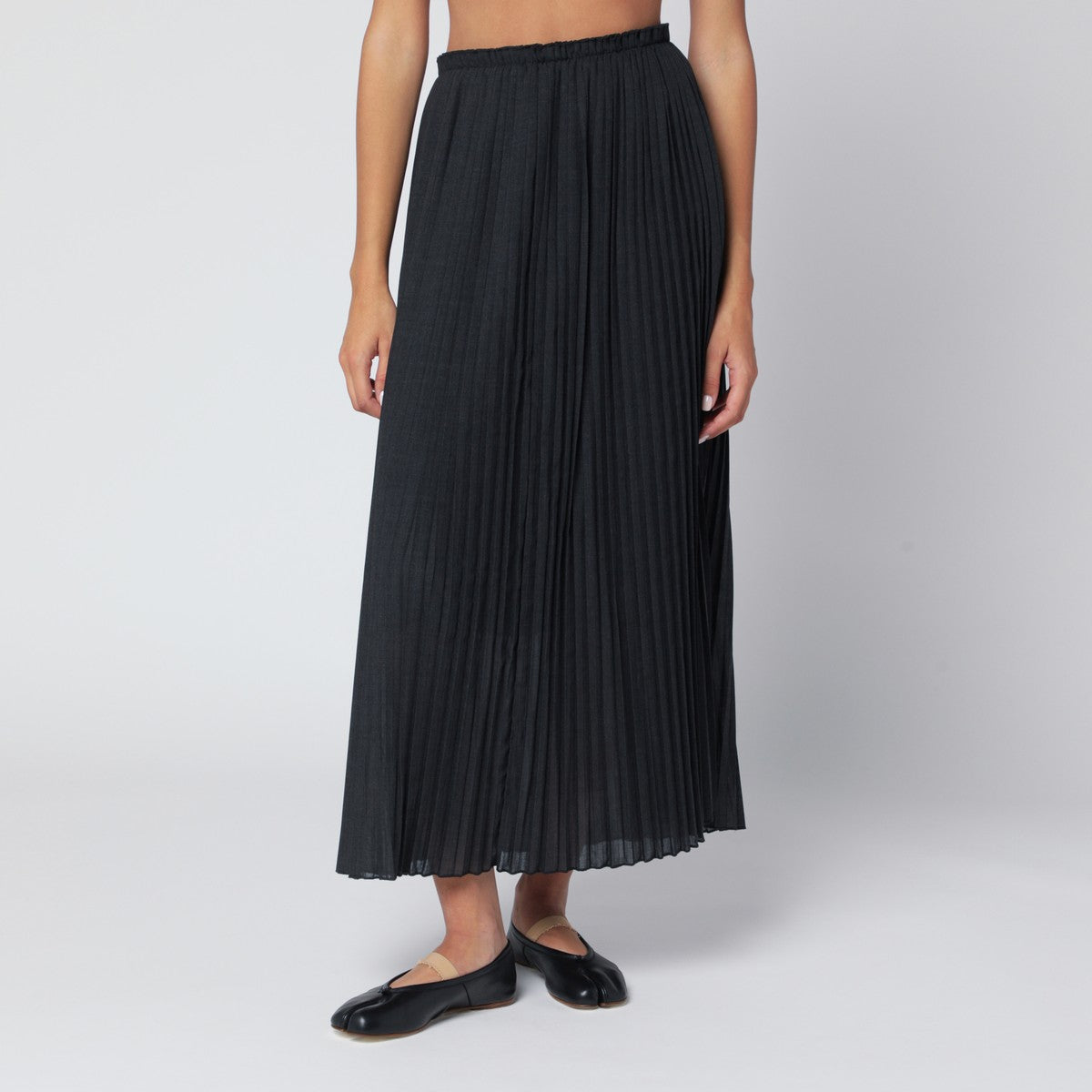 MKDT Studio Gray Nadja-Atelier pleated skirt MKDT Studio