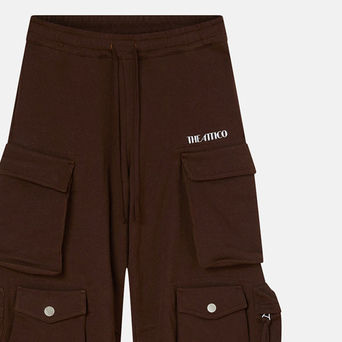 The Attico Brown Fern cargo pants The Attico