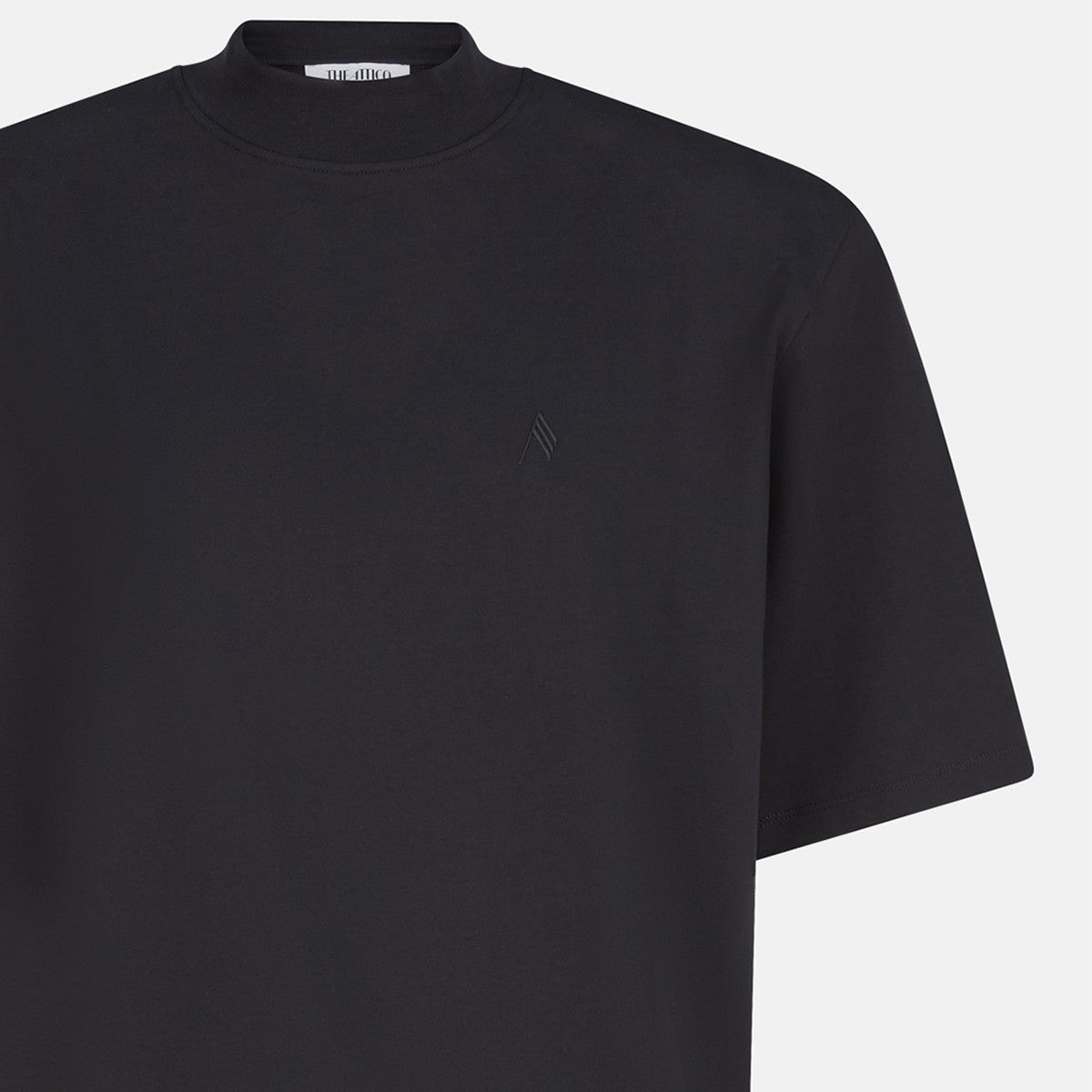 The Attico Black cotton T-shirt The Attico