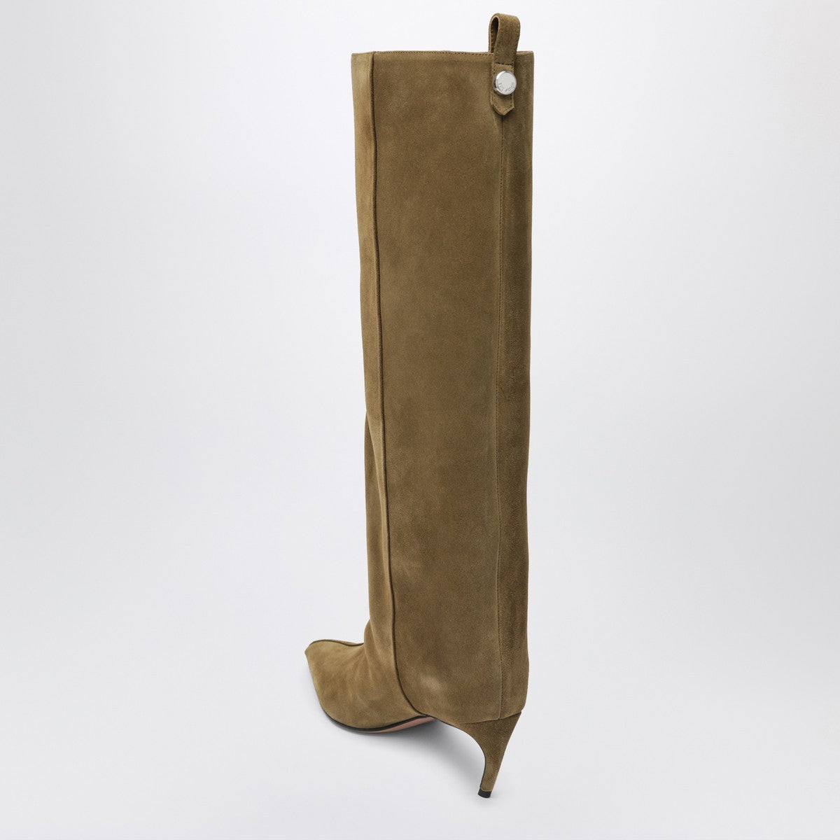 The Attico Lea Military Green high boot The Attico