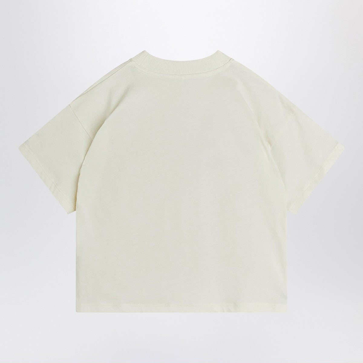 Mini Rodini white T-shirt with Flundra print Mini Rodini