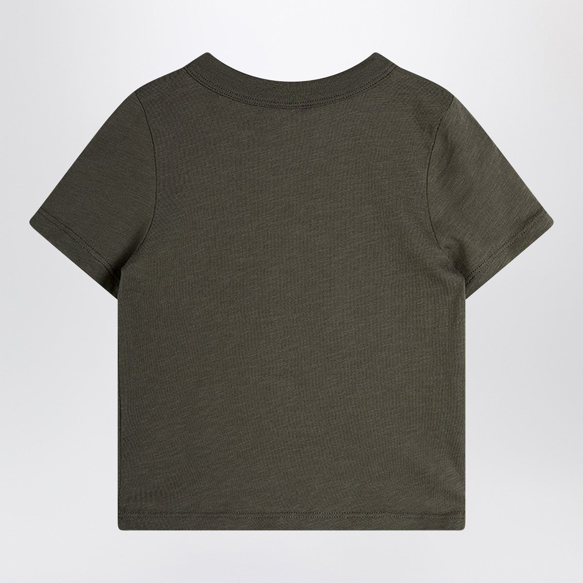 Mini Rodini faded black T-shirt with seagull embroidery Mini Rodini