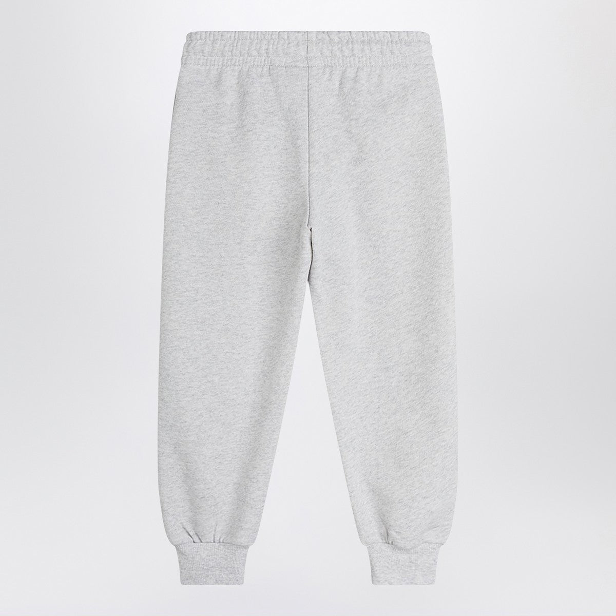 Mini Rodini Gray jogging pants with Flundra print Mini Rodini