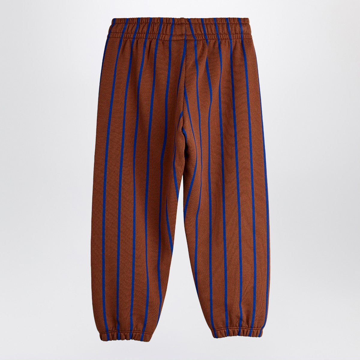 Mini Rodini Brown striped jogging trousers Mini Rodini