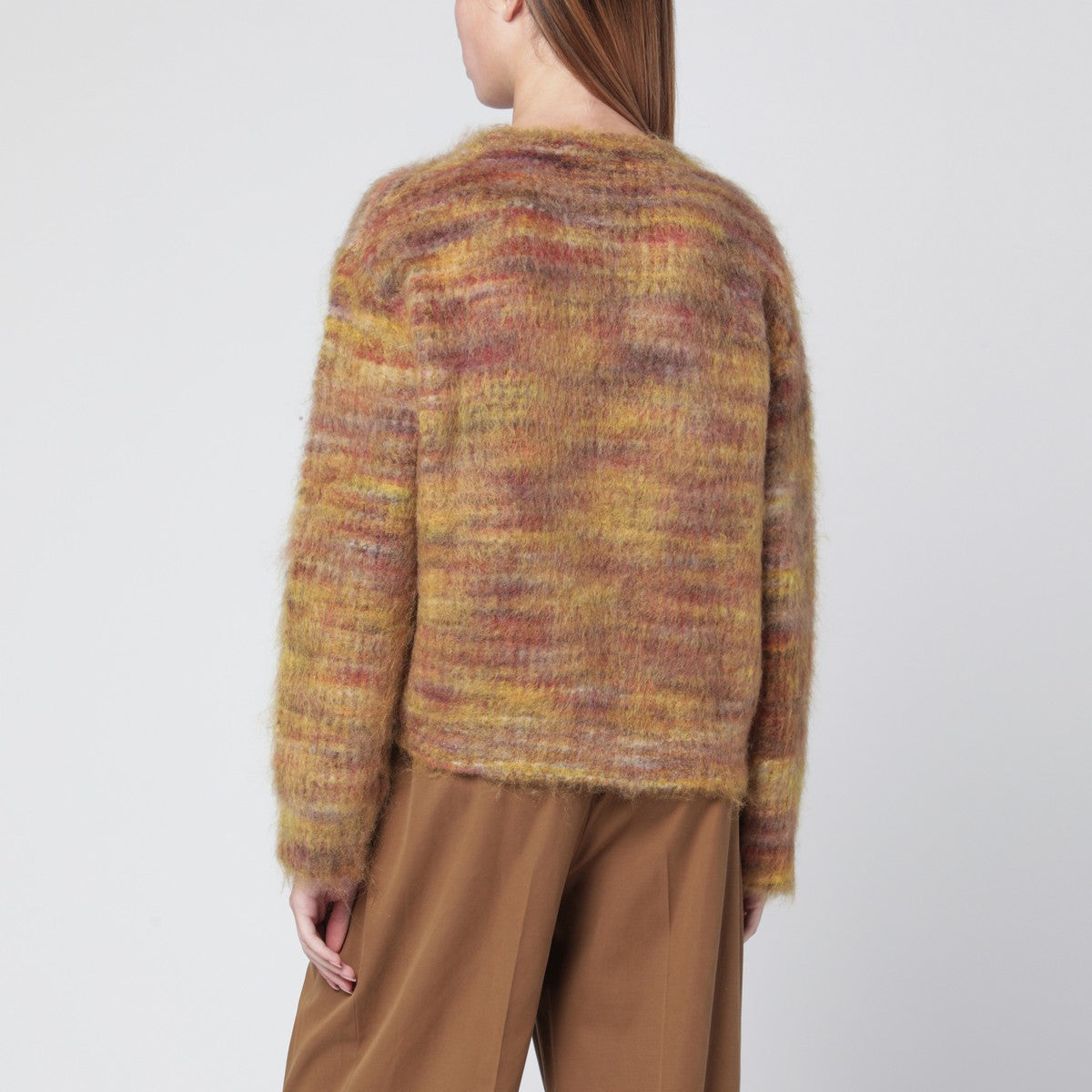 Roberto Collina Multicolour printed-yarn sweater Roberto Collina