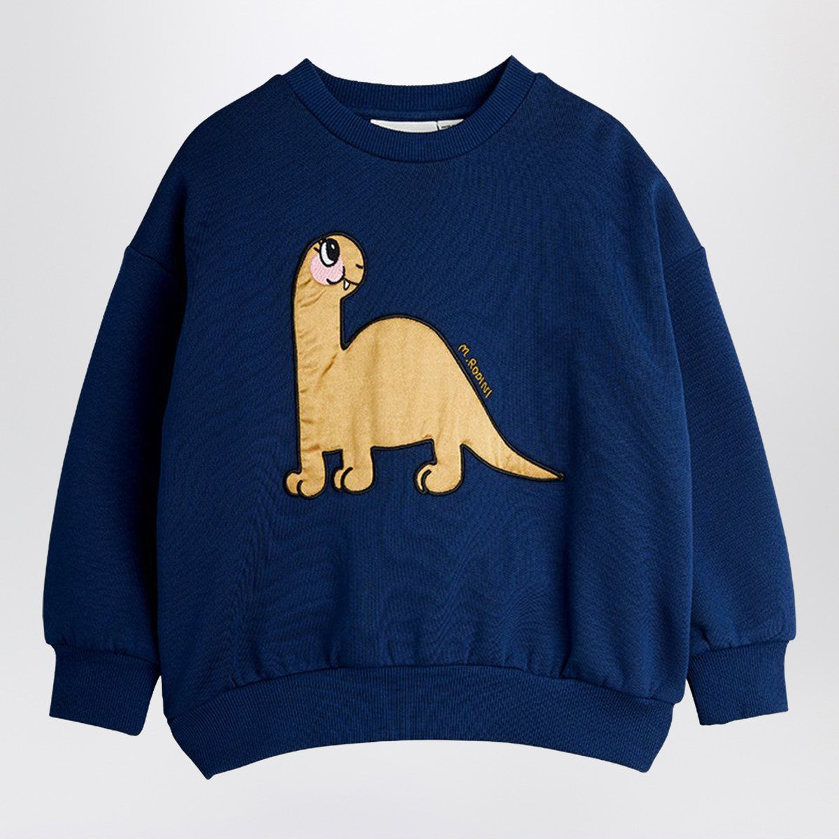 Mini Rodini Dino application blue sweatshirt Mini Rodini