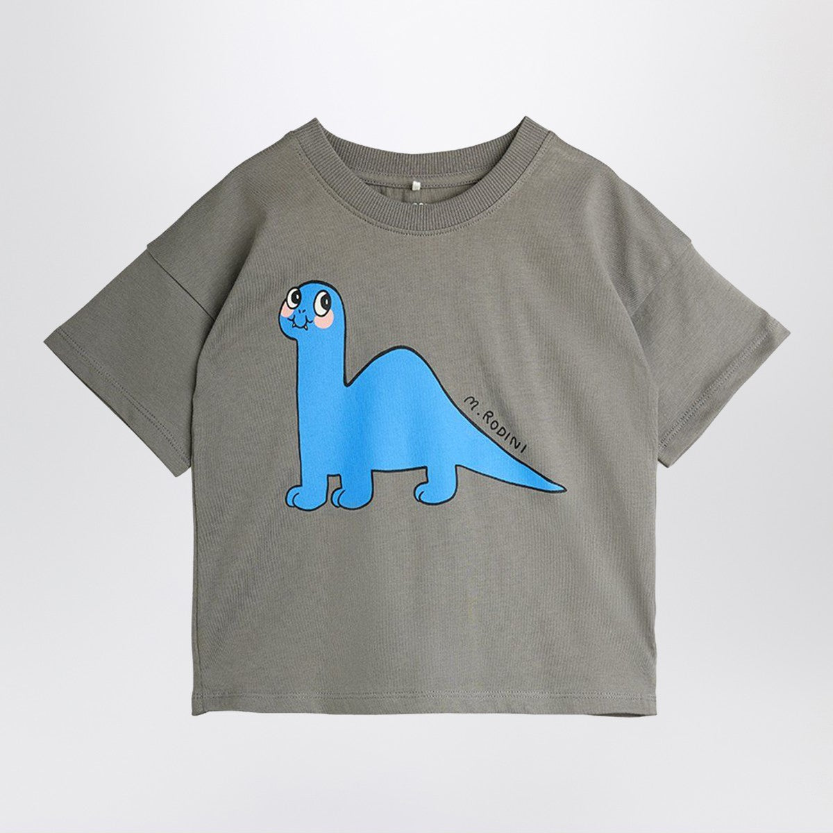 Mini Rodini Dino grey t-shirt Mini Rodini