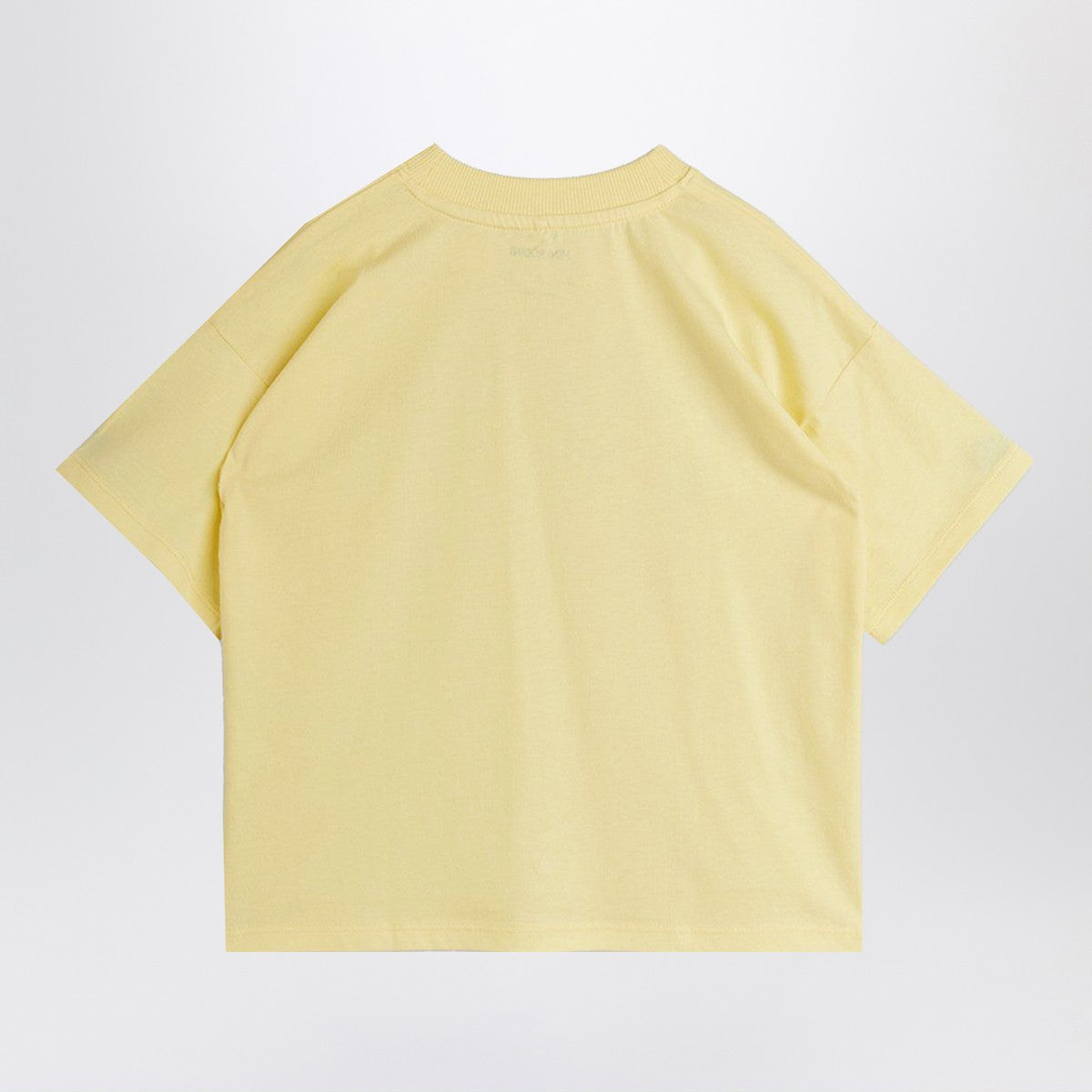 Mini Rodini Light yellow T-shirt with panda and cat print Mini Rodini