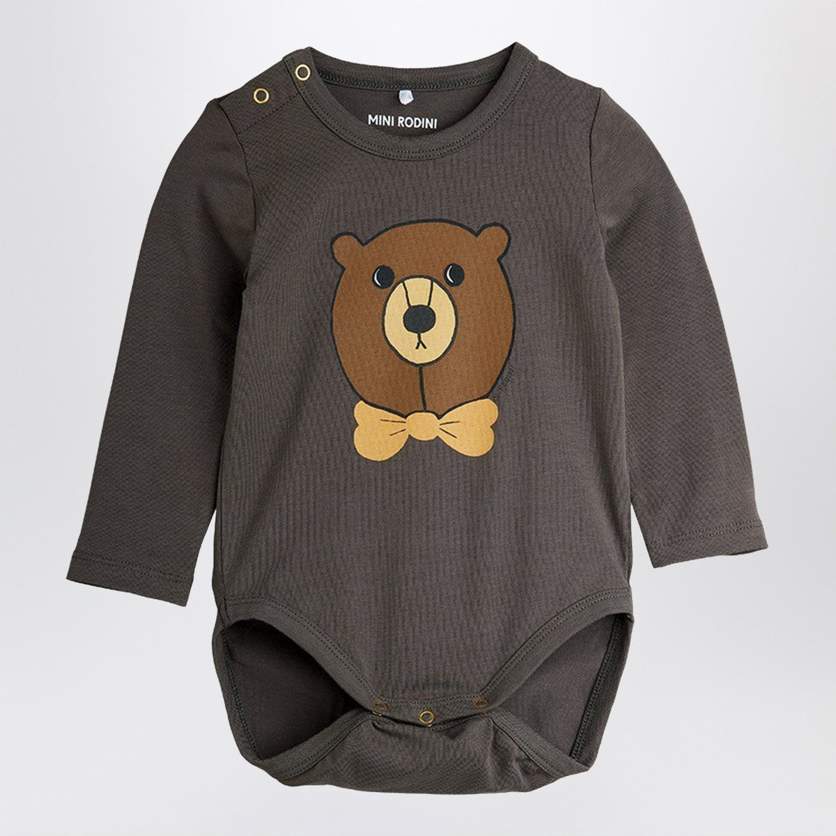 Mini Rodini Bear long sleeve bodysuit Mini Rodini
