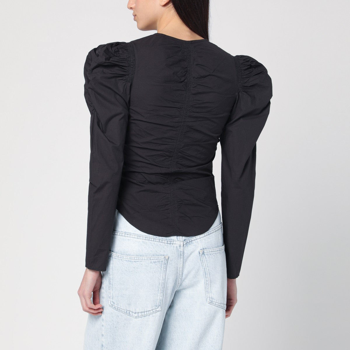 ISABEL MARANT Étoile Top Benatea with black zip ISABEL MARANT Étoile