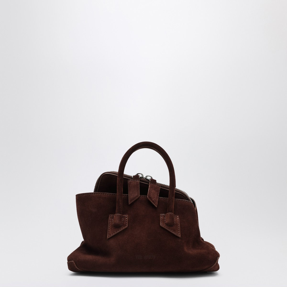 The Attico Brown suede La Passeggiata Mini bag The Attico