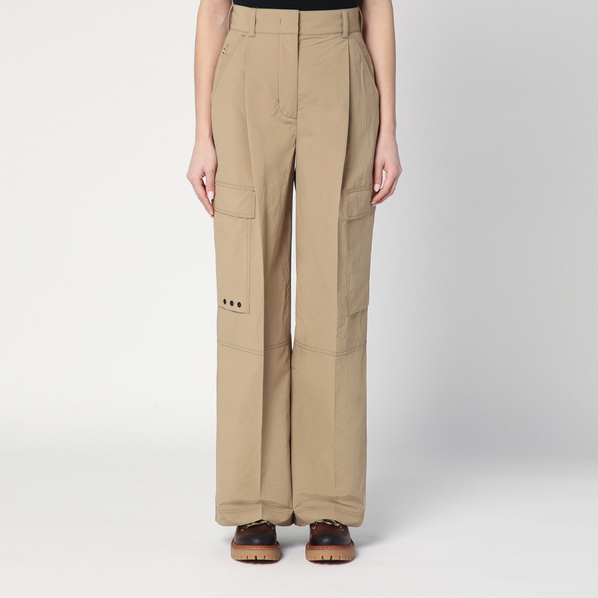 Moncler Grenoble Beige cargo pants Moncler Grenoble