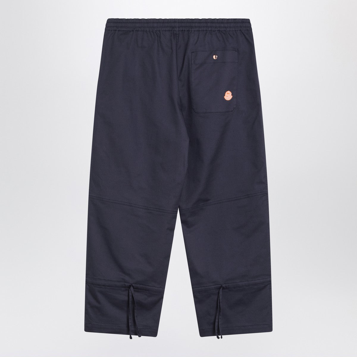 Moncler Genius Blue trousers in cotton gabardine Moncler Genius