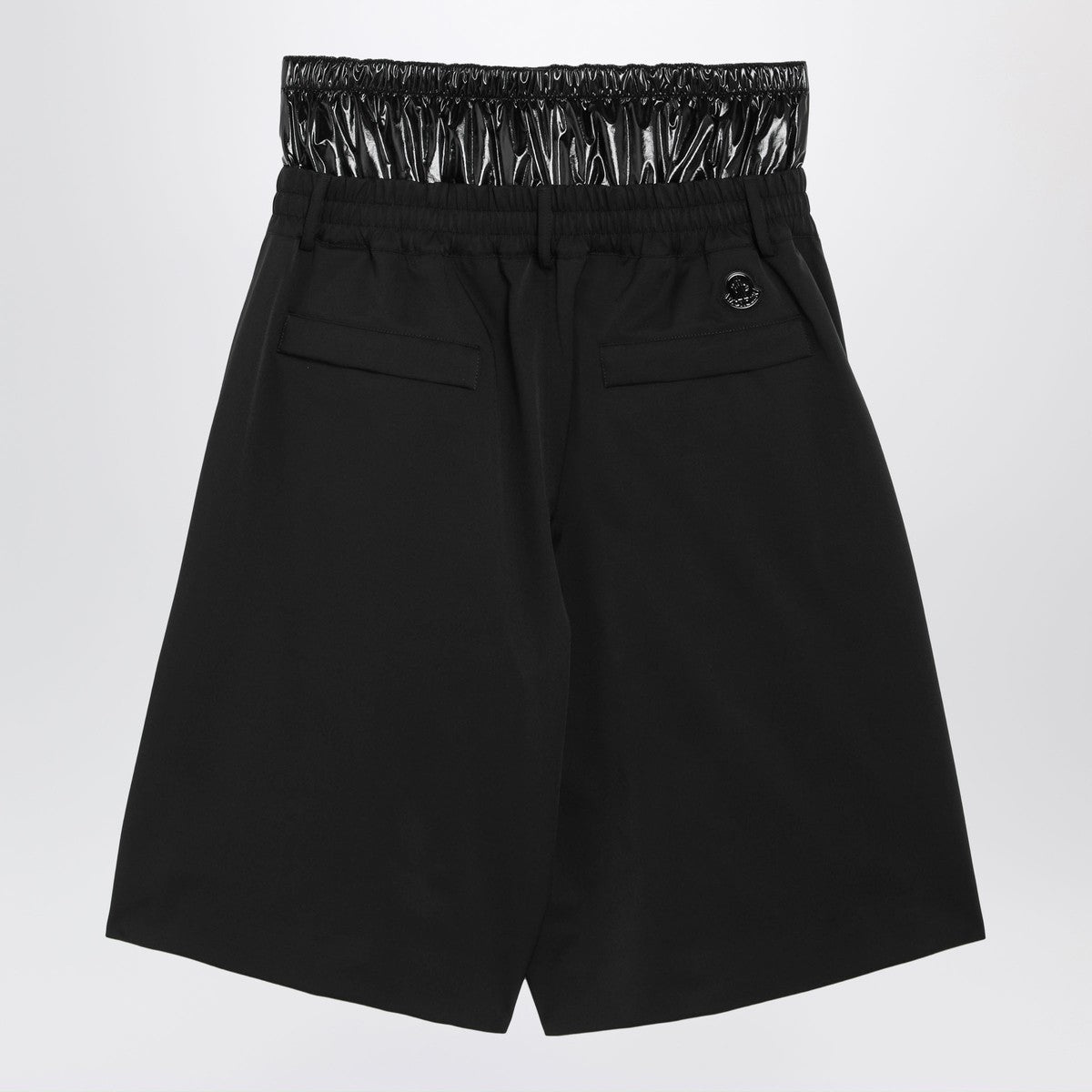 Moncler X A$AP Rocky Black nylon blend Bermuda shorts Moncler X A$AP Rocky